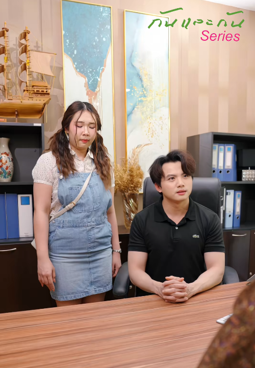 T3008163 (ตอนจบ )ซ ปตาร ตกหล มร กน กแสดงต วประกอบ หญ งคนน อใครท ปตาร Part 2